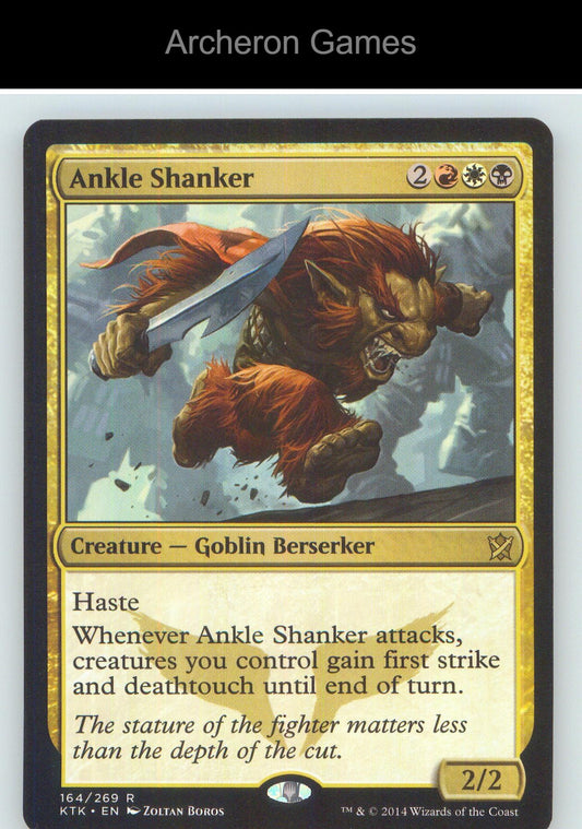 Ankle Shanker KTK 164 R MTG Card NM/EX+
