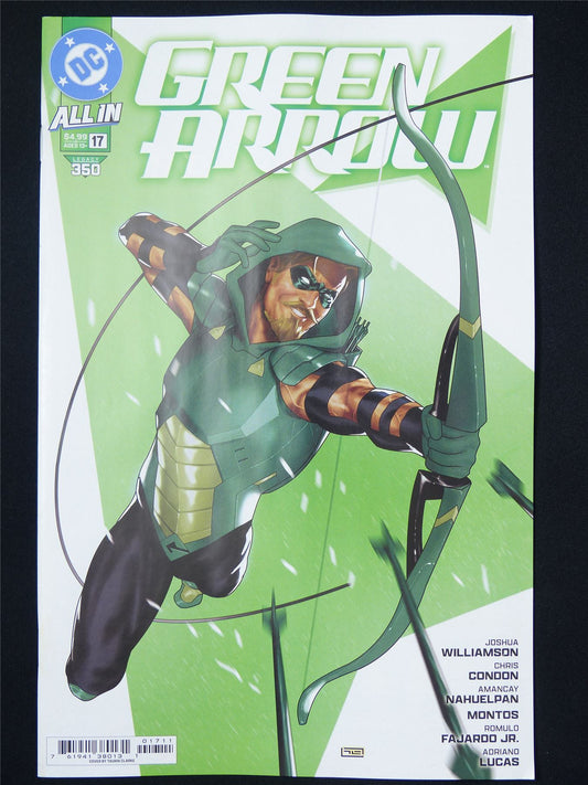 GREEN Arrow #17 - B&B Oct 2024 DC Comic #3B8