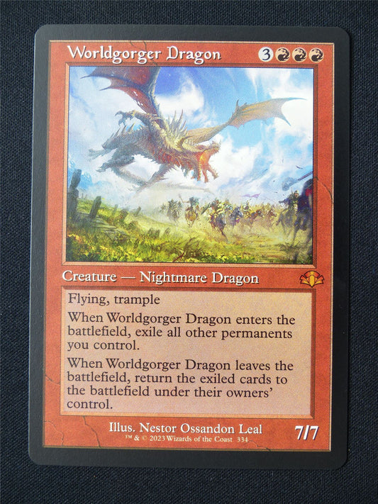 Worldgorger Dragon Retro - DMR - Mtg Card #2TT
