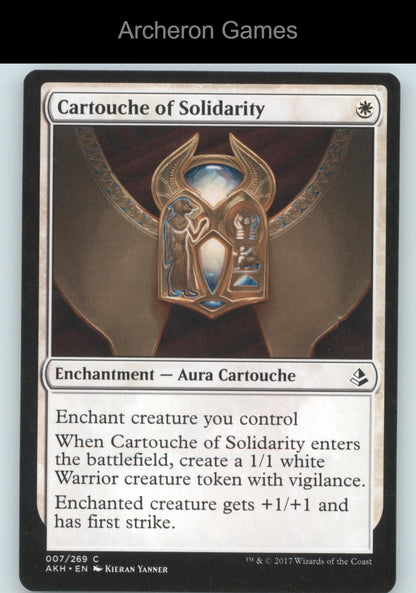 Cartouche of Solidarity 7 C MTG Card Amonkhet