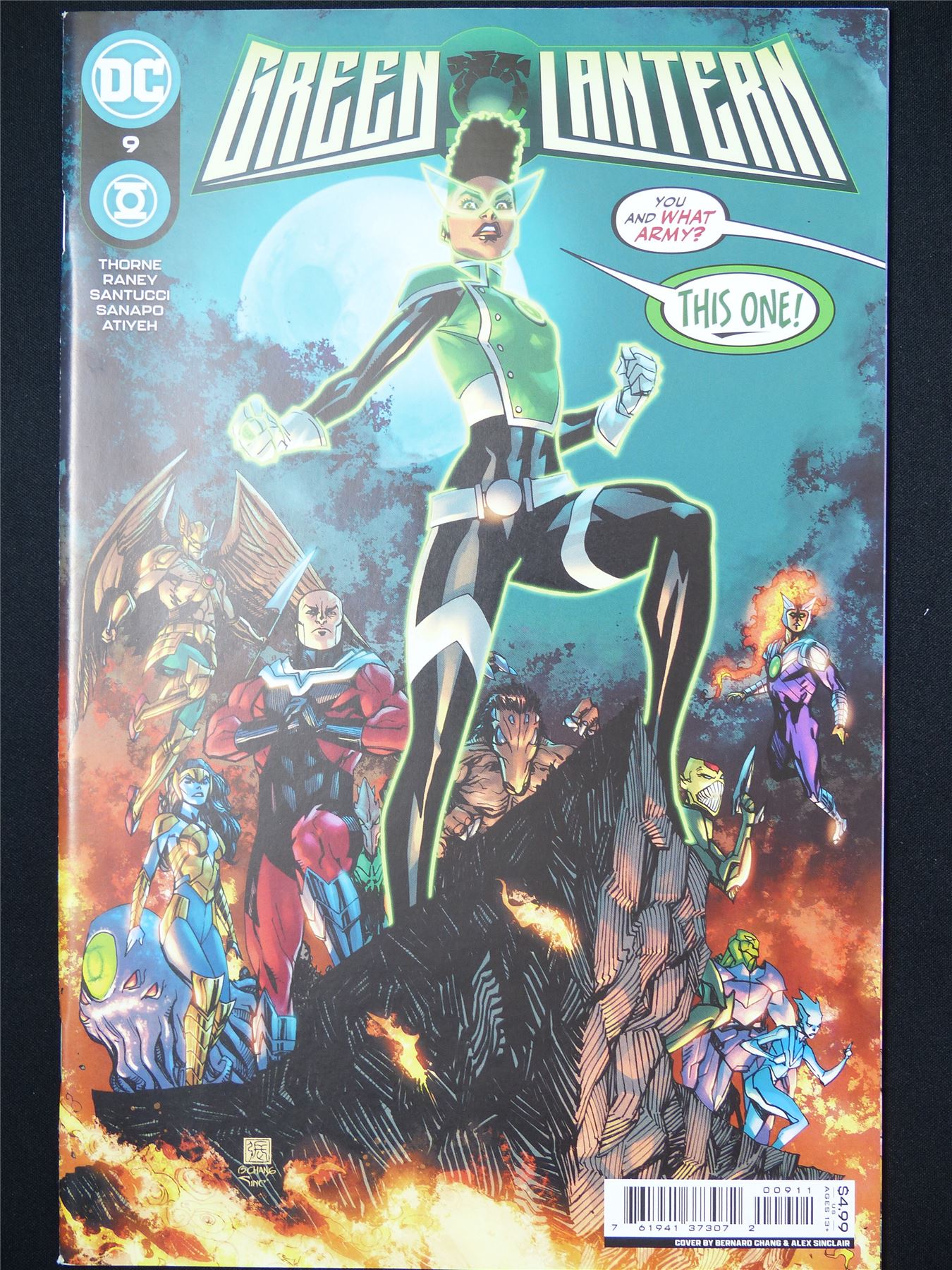 GREEN Lantern #9 - B&B DC Comic #7K4