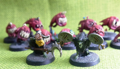 Gloomspite Gitz - Squig Herd and Herders Painted - Warhammer AoS 40k #AW