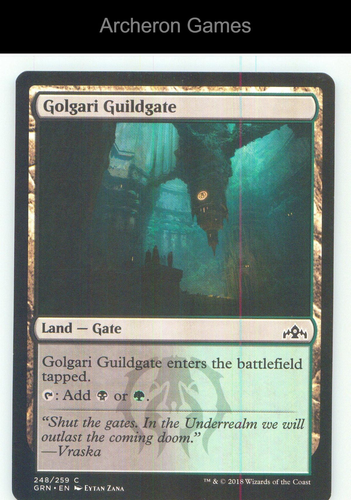 Golgari Guildgate (248) GRN 248 C MTG Card NM/EX+