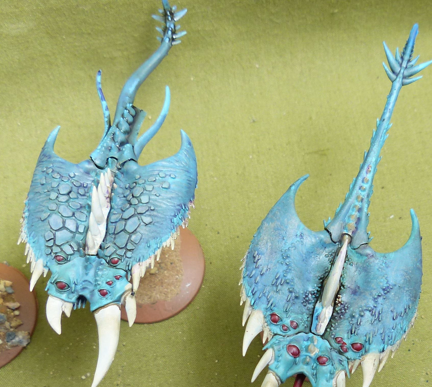 Screamers painted - Disciples of Tzeentch - Warhammer AoS #KI
