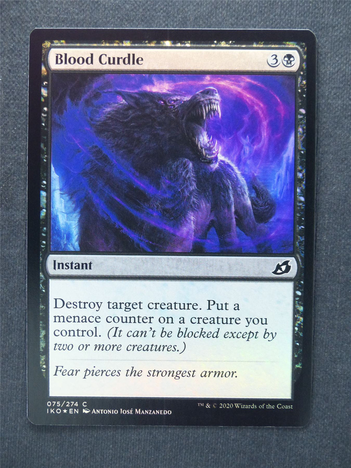 Blood Curdle Foil - Mtg Magic Cards #OQ
