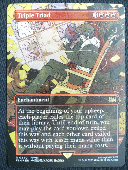 Triple Triad Borderless Foil - FIN - Mtg Card #20V