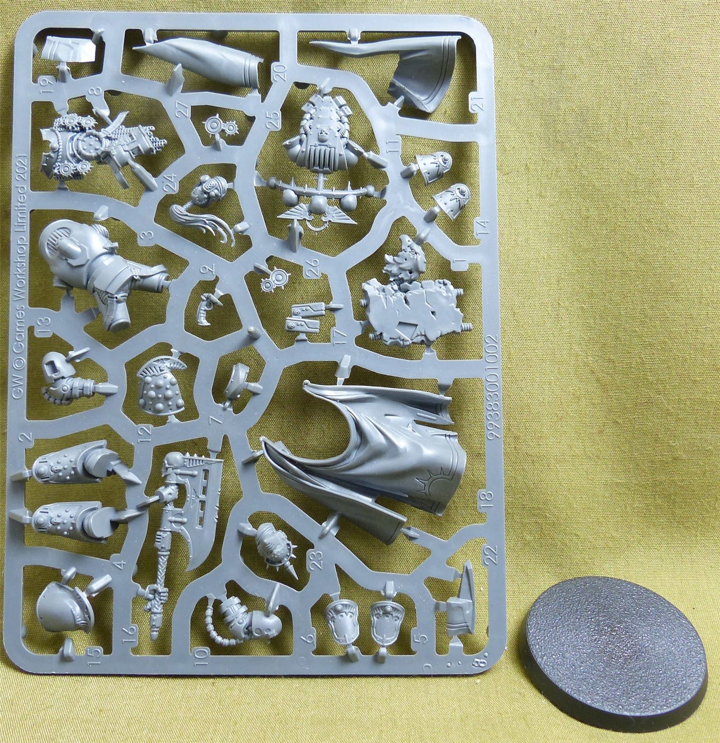 Legion Praetor with Power Axe complete sprue - Adepta Astartes - Warhammer Horus Heresy #4CX