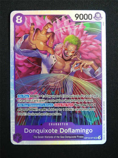 Donquixote Doflamingo OP10-071 SR Foil - One Piece Card #15N