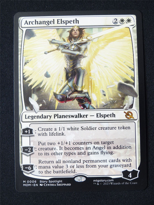 Archangel Elspeth - MOM - Mtg Card #11S