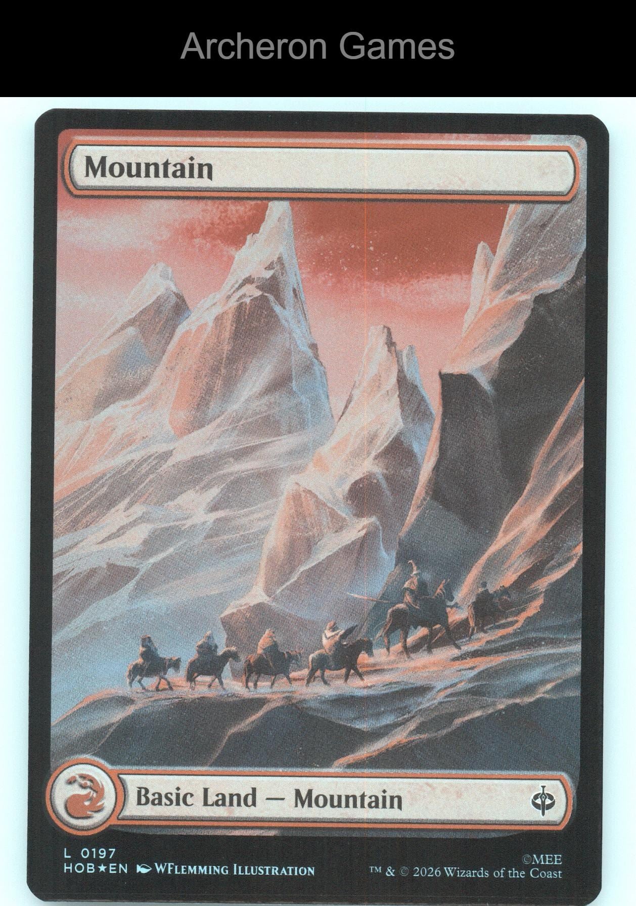 Mountain (0197) HOB 197 Land MTG Card The Hobbit