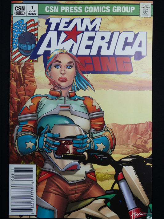 TEAM America Racing #1 Cvr A - Jul 2026 CSN Comics #217