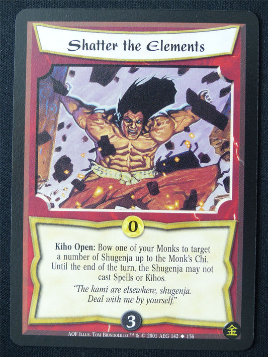 Shatter the Elements - AOF - Legend of the Five Rings L5R Card #112