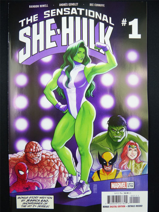 The Sensational SHE-HULK #1 - Dec 2023 marvel Comic #1G3