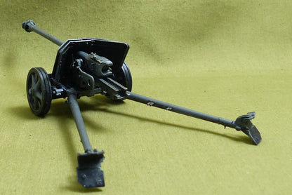 German Anti-Tank Gun 5cm Pak 38 painted 1/35 scale - WW2 Model #175