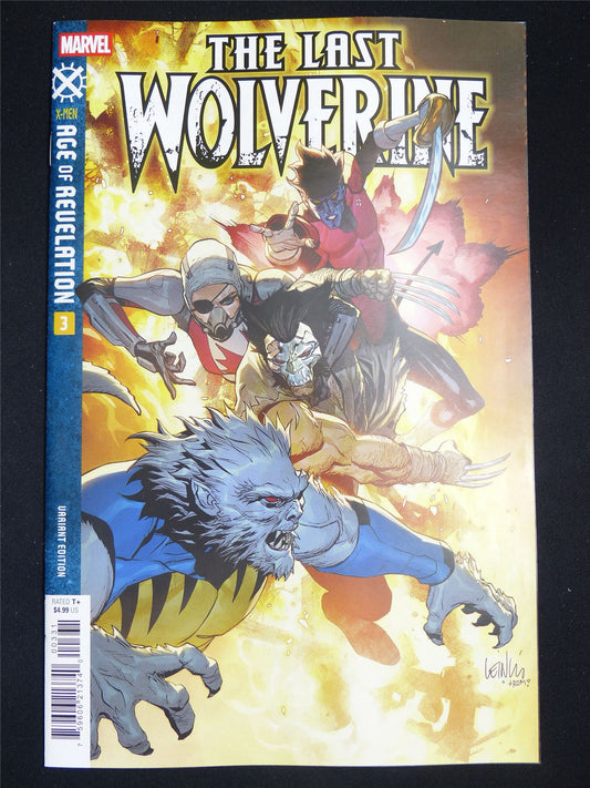 The Last WOLVERINE #3 Age of Revelation Variant - Feb 2026 Marvel Comic #IG