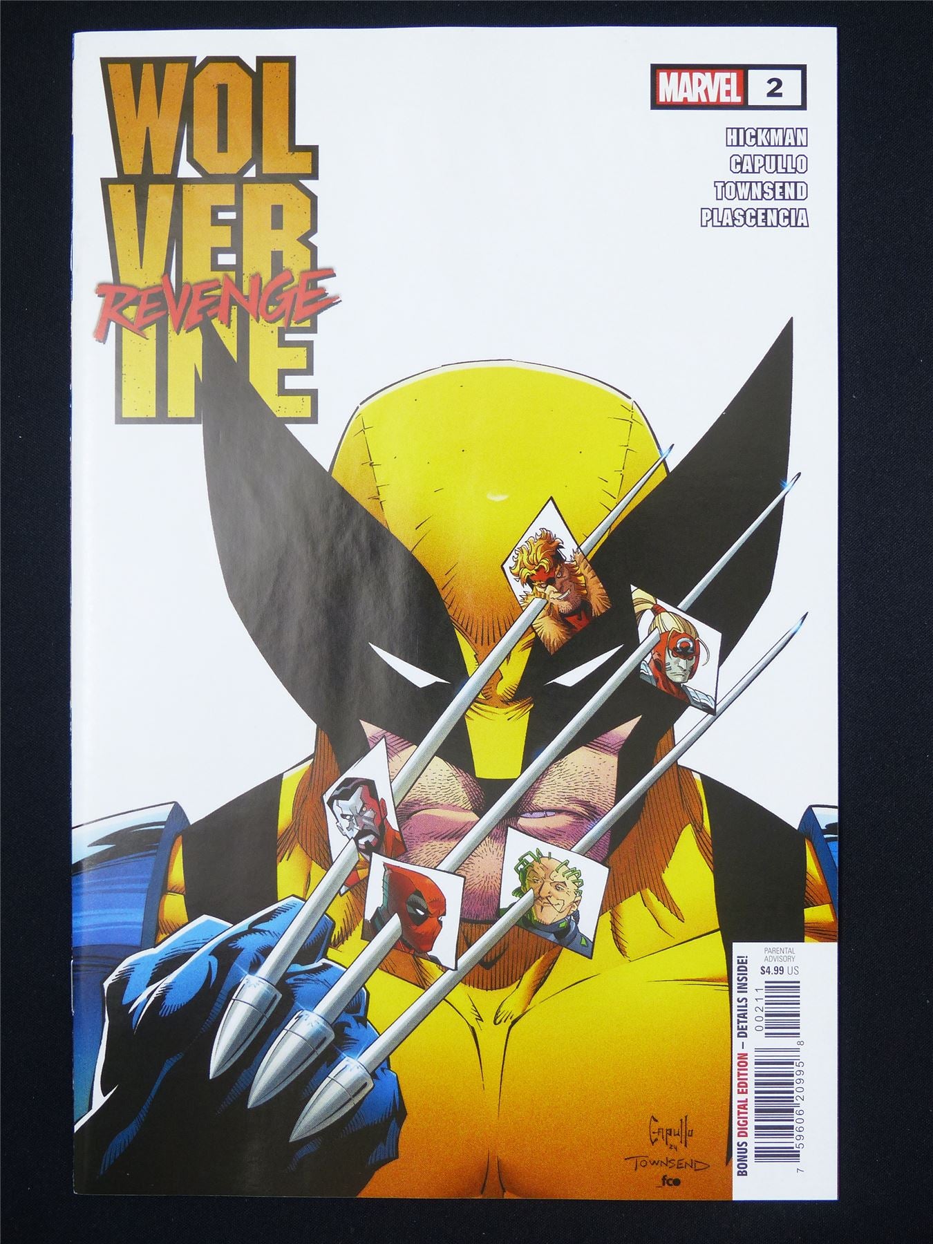 WOLVERINE: Revenge #2 - B&B 2025 Marvel Comic #7UK