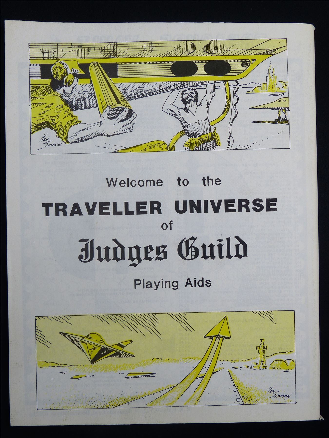 Traveller: Fifty Starbases Mapping System - Judge Guild Roleplaying Booklet #2SL