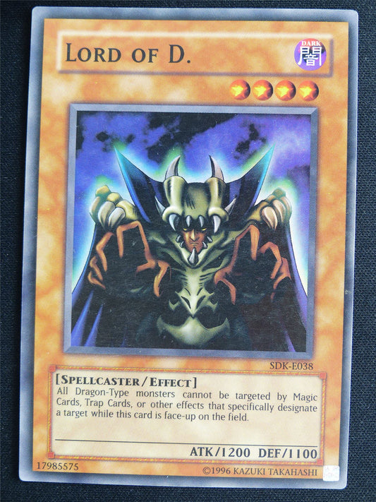 Lord of D SDK Super Rare - 1st ed Yugioh Card #4QQ
