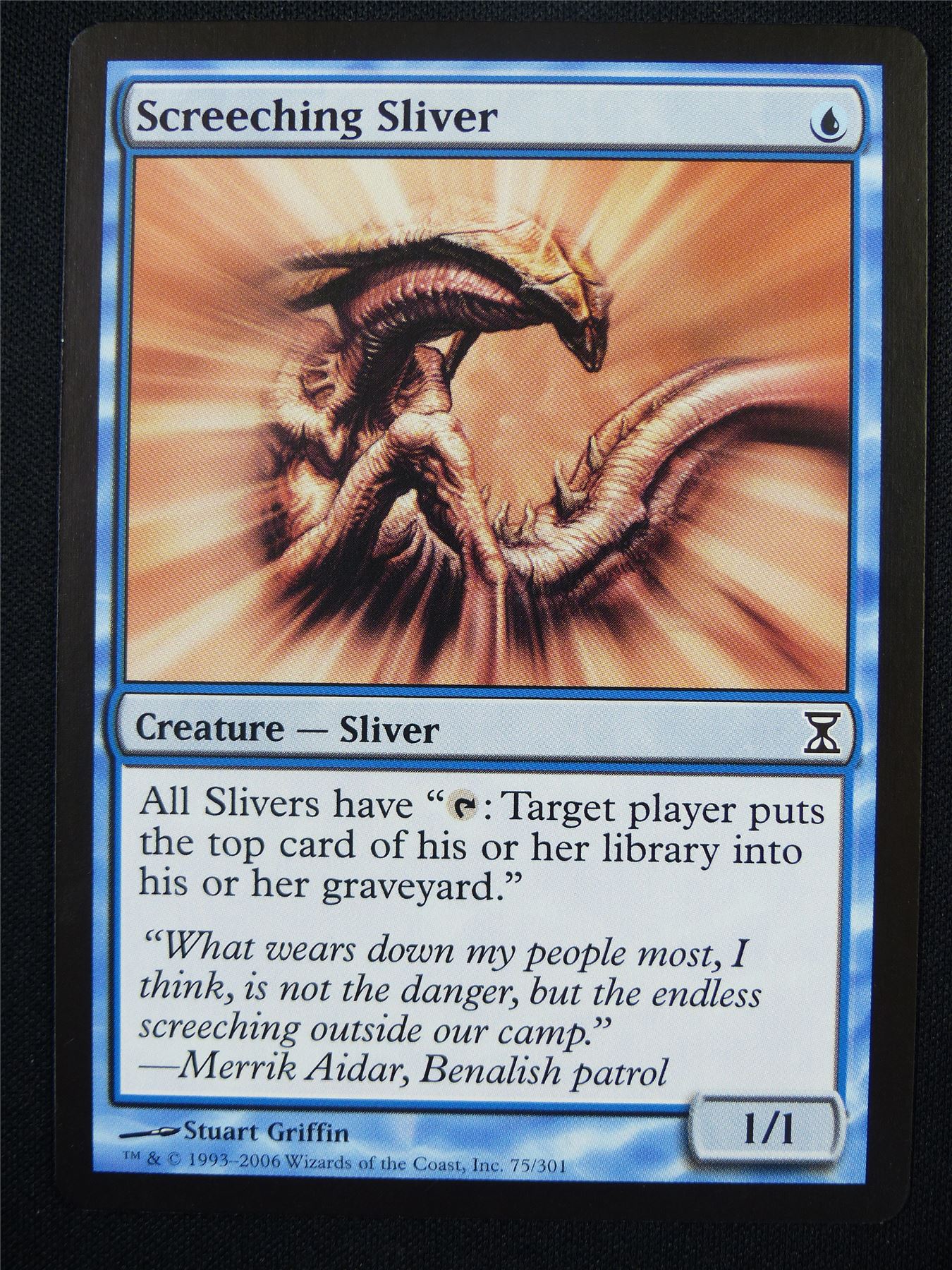 Screeching Sliver - TSP - Mtg Card #142