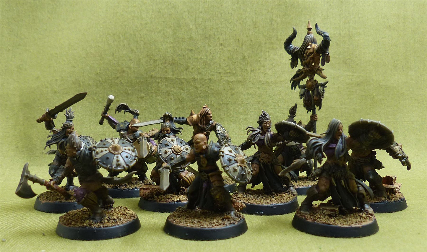 Darkoath Marauders painted - Slaves to Darkness - Warhammer AoS #17G