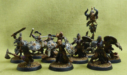 Darkoath Marauders painted - Slaves to Darkness - Warhammer AoS #17G
