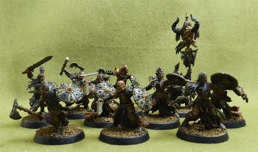 Darkoath Marauders painted - Slaves to Darkness - Warhammer AoS #17G