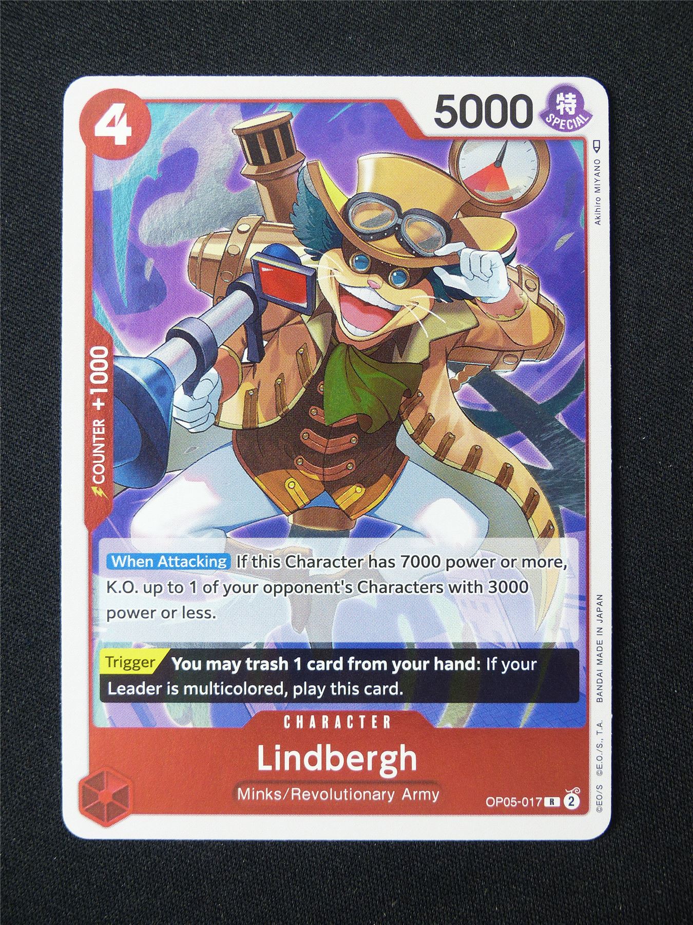 Lindbergh OP05-017 R - One Piece Card #3FE