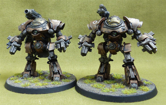 Castellax Battle-automata Maniple painted - Mechanicum - Warhammer Horus Heresy #EO