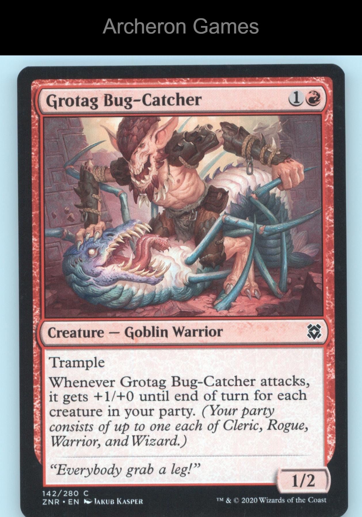 Grotag Bug-Catcher 142 C MTG Card Zendikar Rising