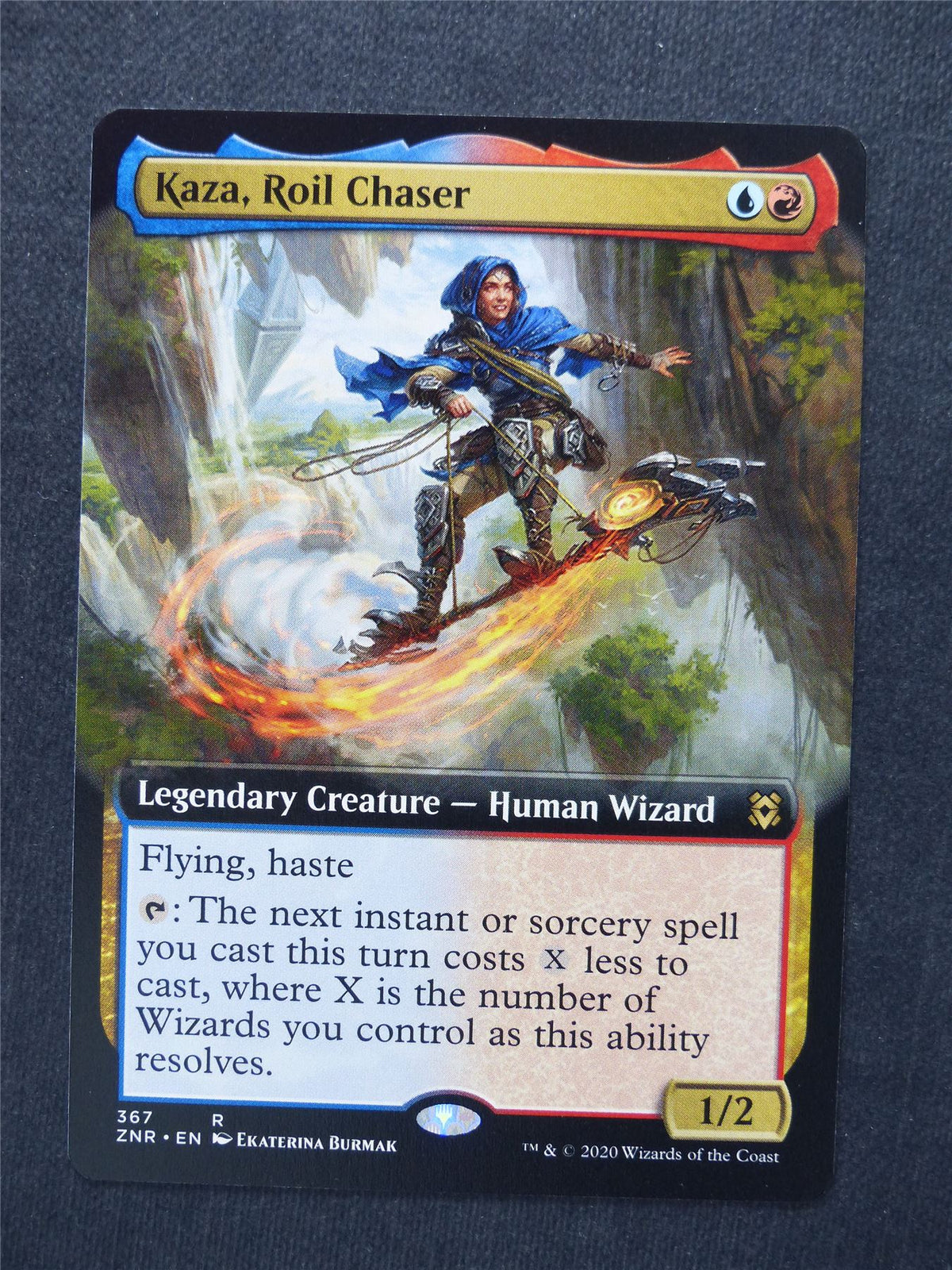 Kaza Roil Chaser Showcase - Mtg Magic Cards #4E