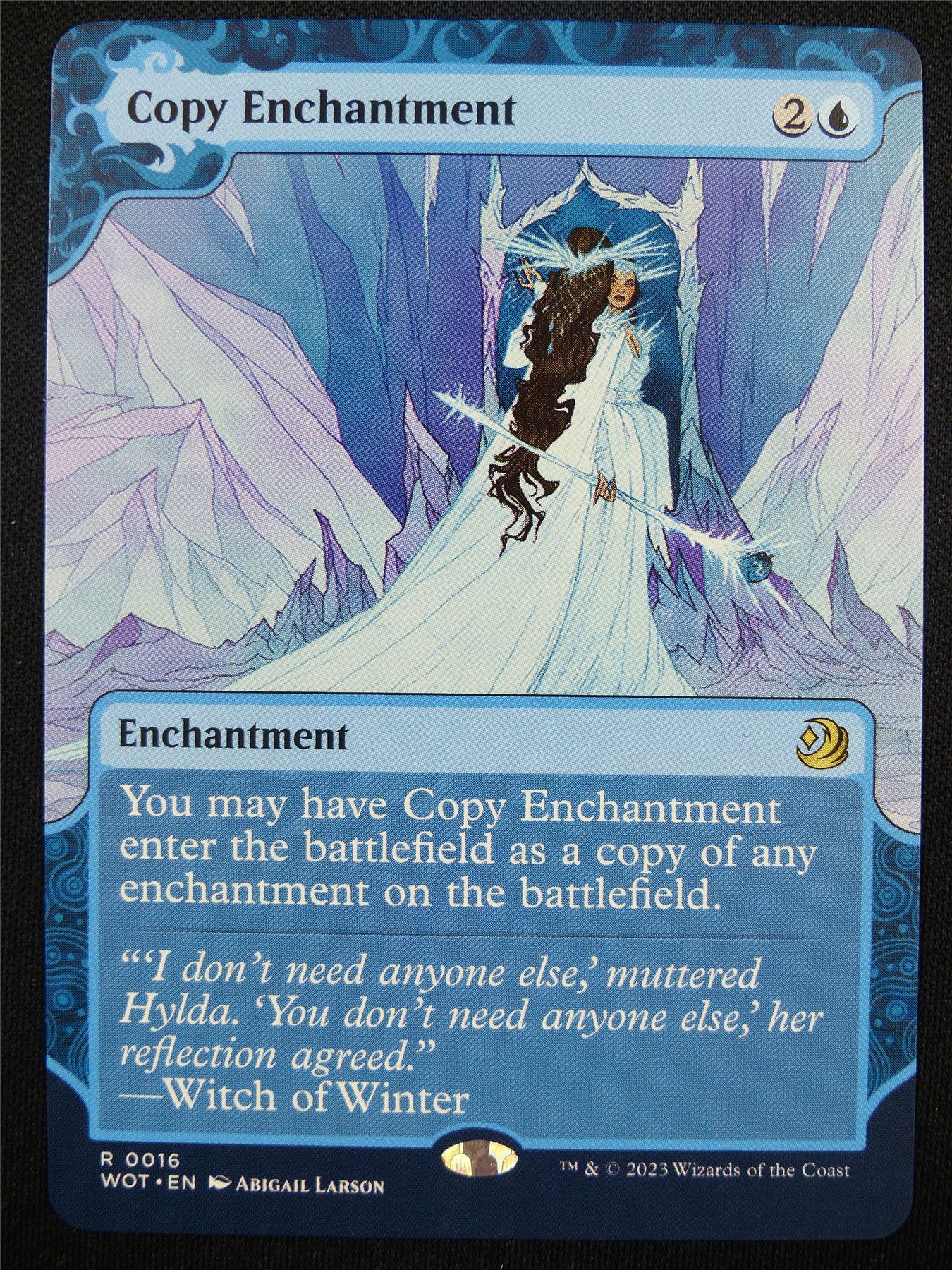 Copy Enchantment Showcase - WOT - Mtg Card #1F7