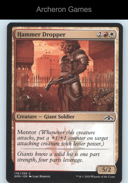 Hammer Dropper 176 C MTG Card Guilds of Ravnica