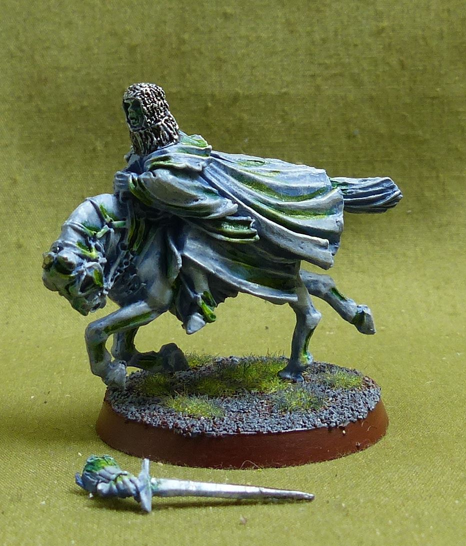 Classic Metal Rider of the Dead painted OOP - Warhammer Middle-Earth #2EG
