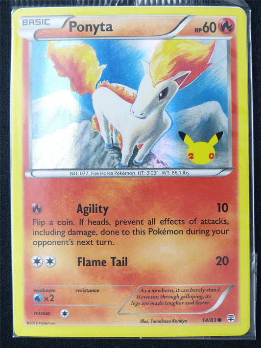 Ponyta 14/83 Holo sealed - Pokemon Card #1EI