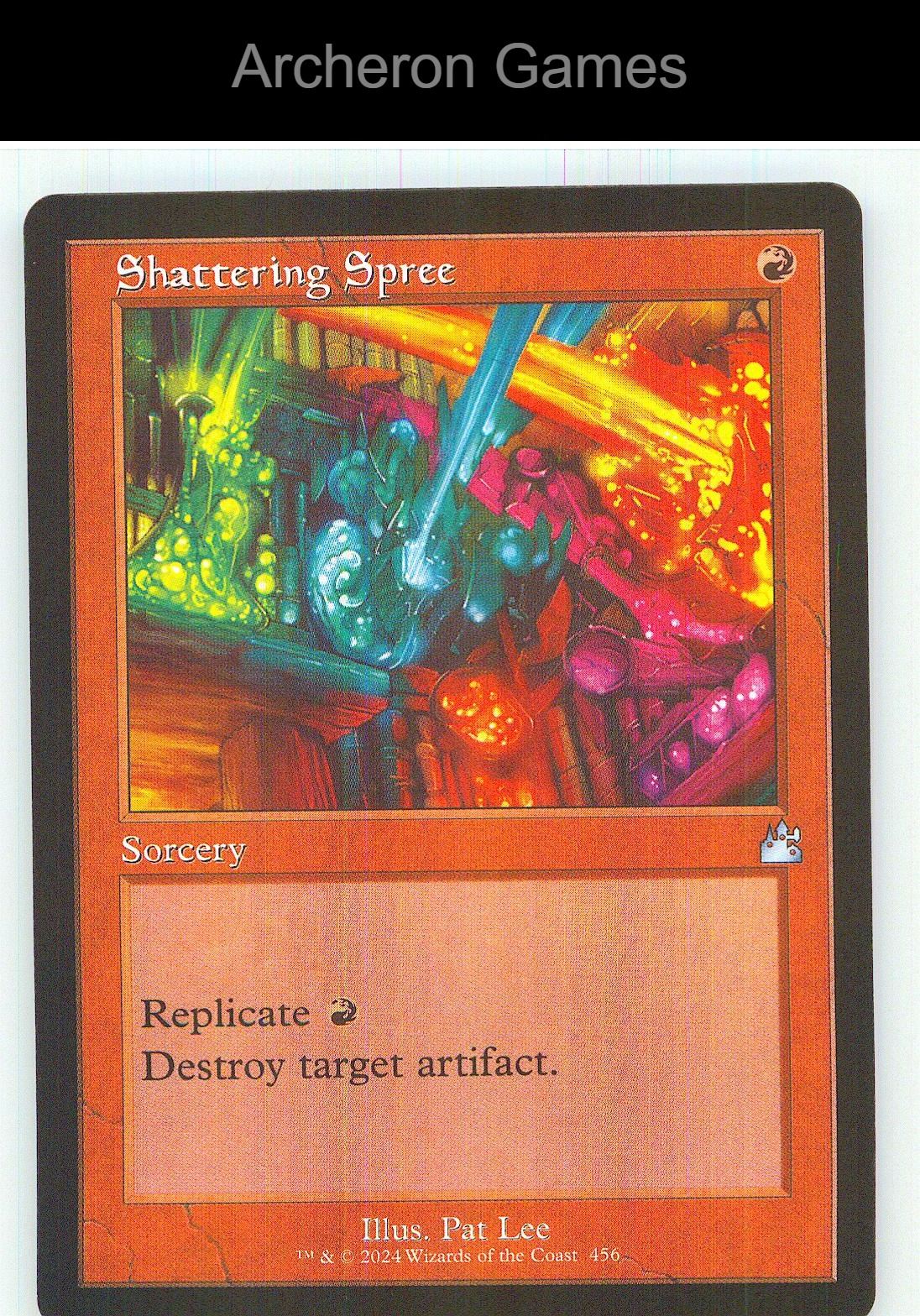 Shattering Spree (Retro Frame) RVR 456 UC MTG Card NM/EX+