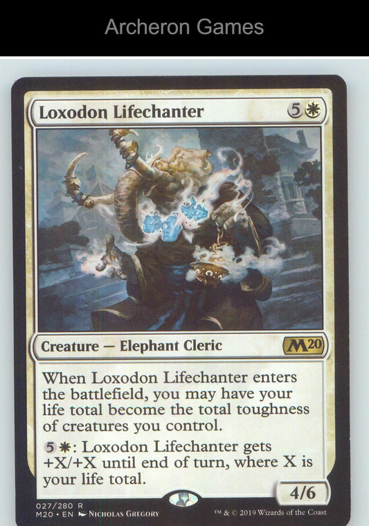 Loxodon Lifechanter M20 27 R MTG Card NM/EX+