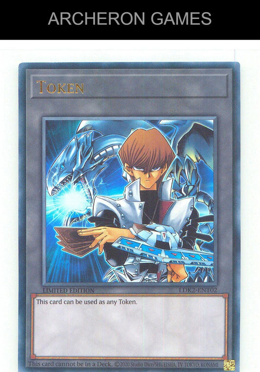 Token: Kaiba Ultra Rare YUGIOH Card Limited