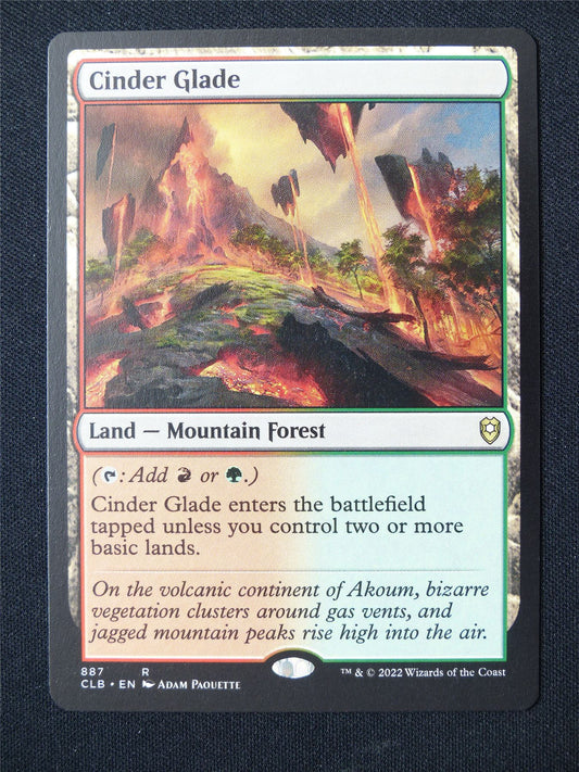 Cinder Glade - CLB - Mtg Card #7BA