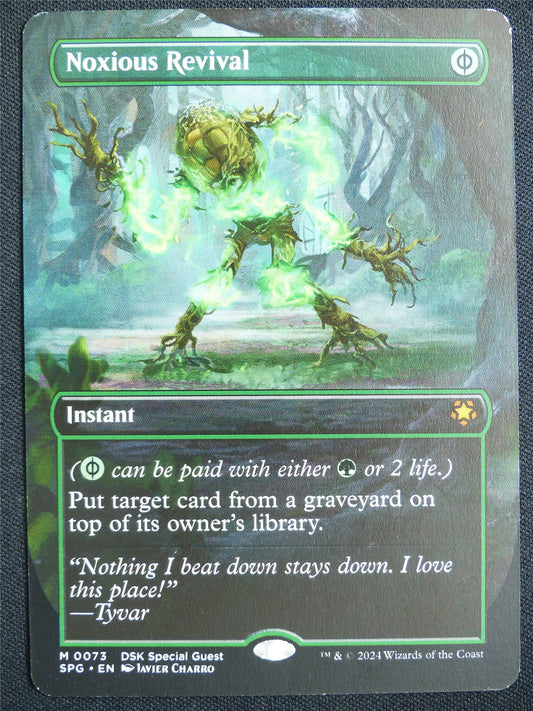 Noxious Revival Borderless - SPG - Mtg Card #22Q