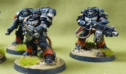 Heavy Intercessors painted - Legions of the Damned - Warhammer 40K #7FG