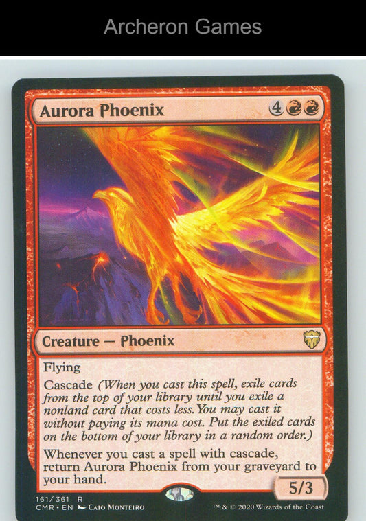 Aurora Phoenix CMR 161 R MTG Card NM/EX+
