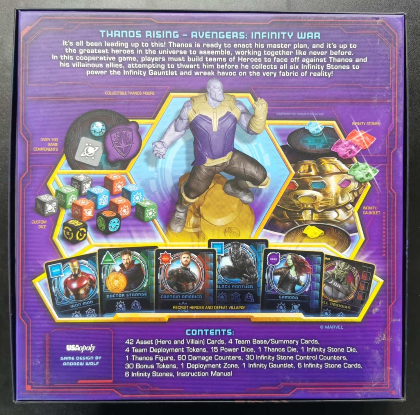 Thanos Rising: Avengers Infinity War - Board Game #1YG