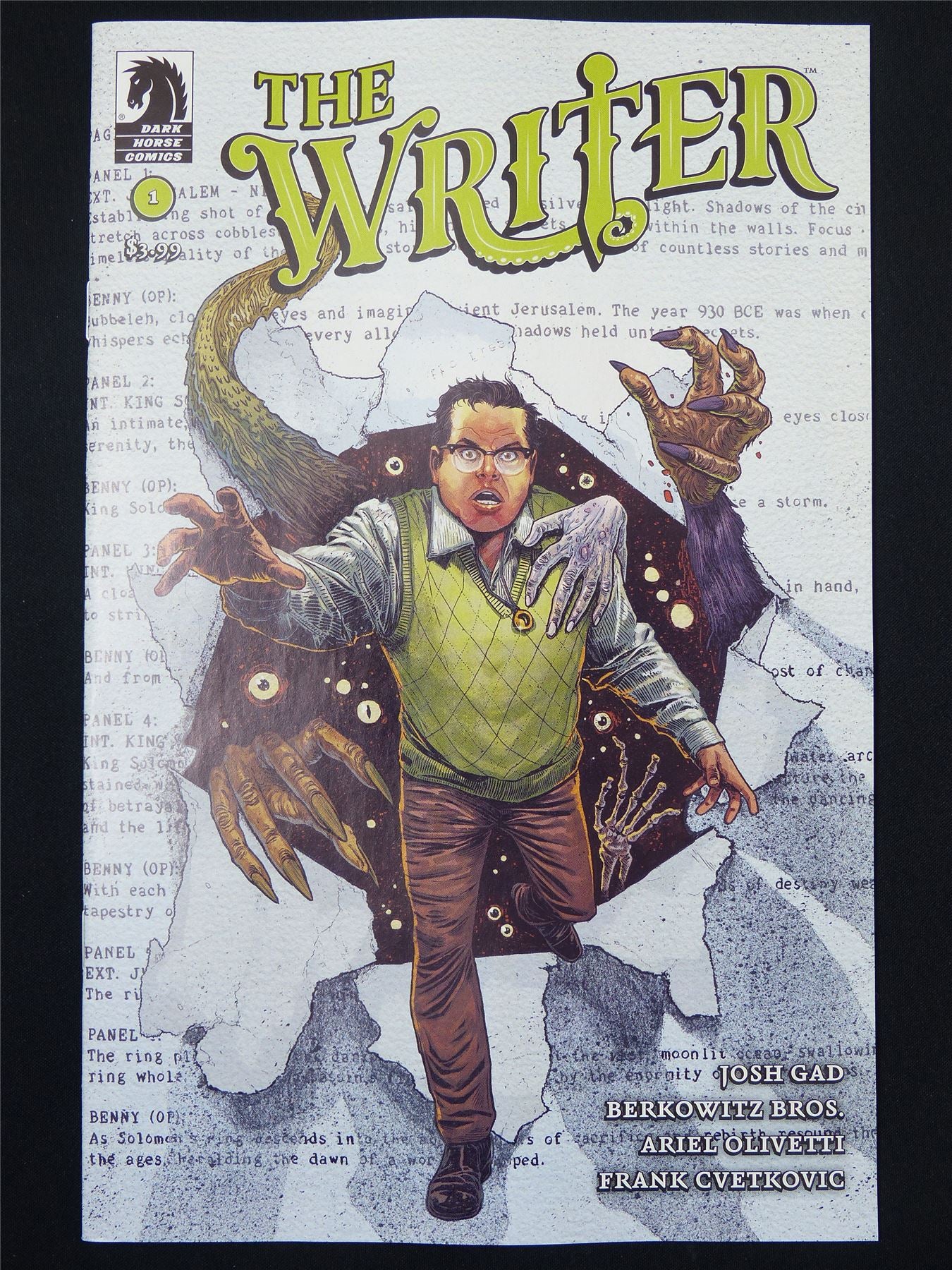 The WRITER #1 - Jun 2024 Dark Horse Comic #20S