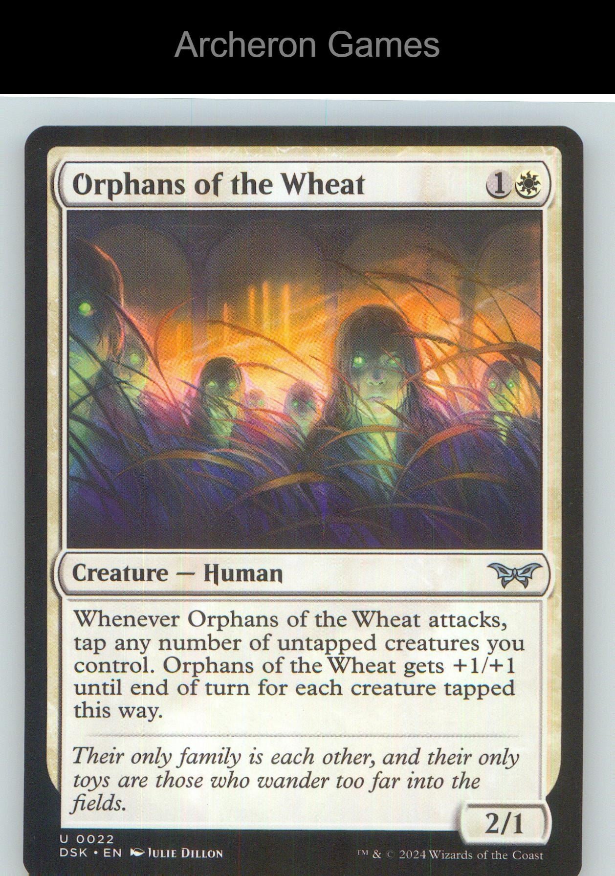 Orphans of the Wheat DSK 22 UC MTG Card NM/EX+