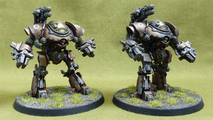 Castellax Battle-automata Maniple painted - Mechanicum - Warhammer Horus Heresy #EM
