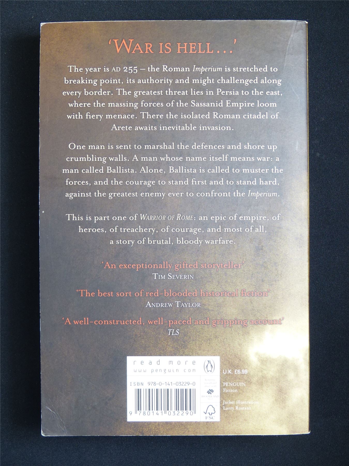 Warrior of Rome: Fires in the East part 1 - Novel Softback #2LI