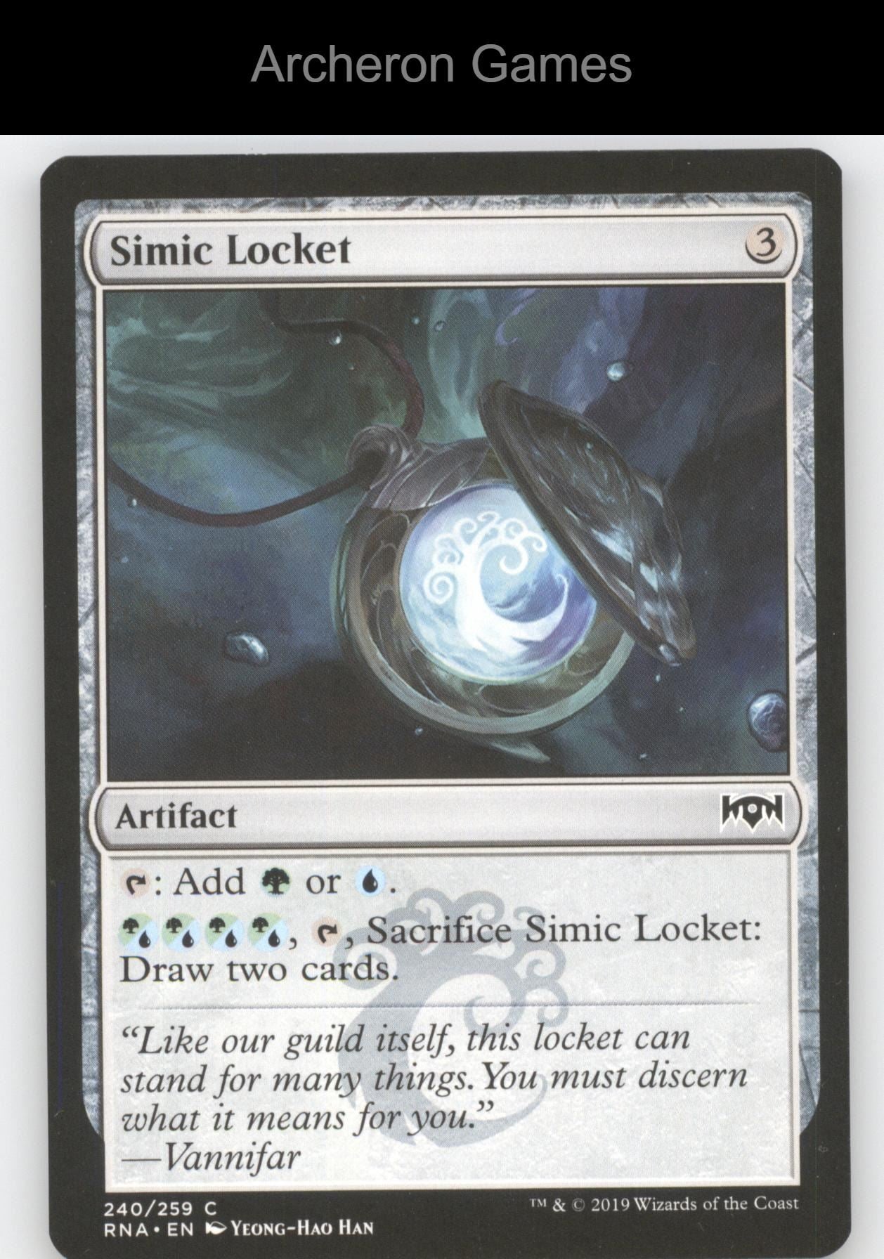 Simic Locket 240 C MTG Card The List Reprints