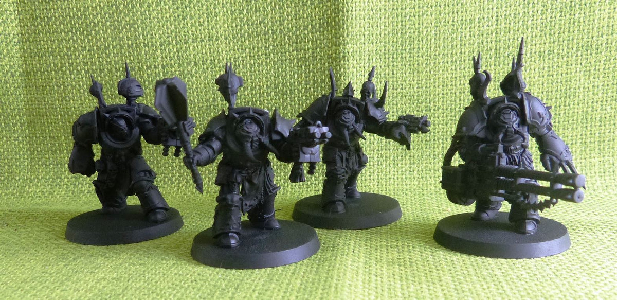 Chaos Space Marines - Terminator Squad only 4 Models - Warhammer AoS 40k #GJ