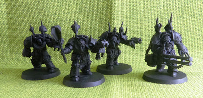 Chaos Space Marines - Terminator Squad only 4 Models - Warhammer AoS 40k #GJ