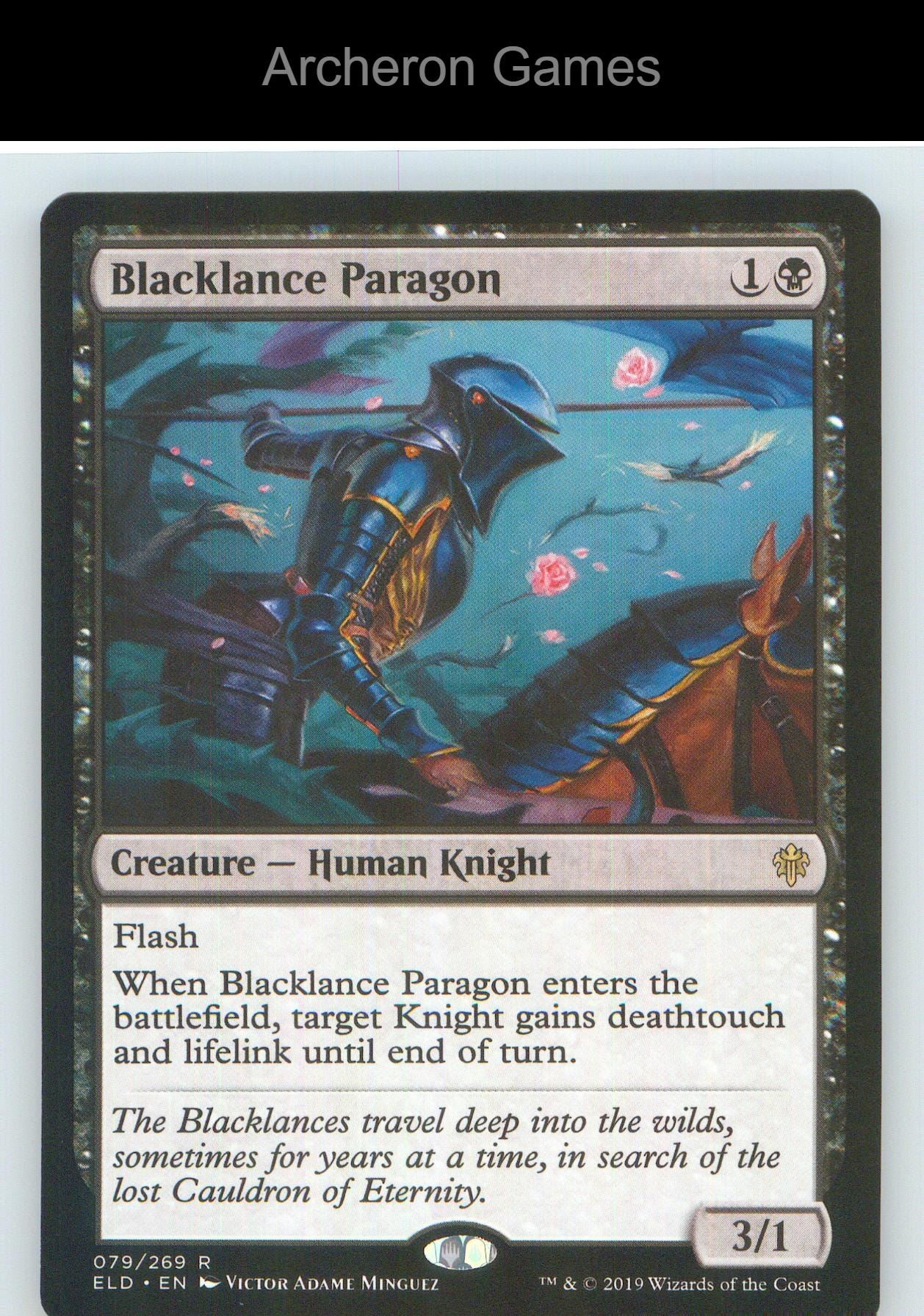 Blacklance Paragon ELD 79 R MTG Card NM/EX+